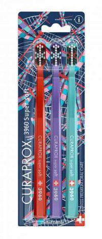 CURAPROX CS 3960 supersoft Edícia Vážka 1×3 ks, zubná kefka