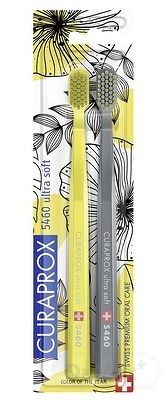 CURAPROX CS 5460 ultra soft DUO Edícia žltých makov 1×2 ks, zubné kefky