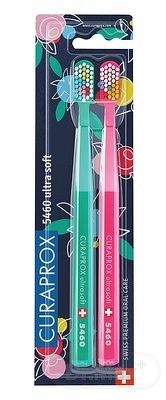 CURAPROX CS 5460 ultrasoft Farebná Edícia zubná kefka (dvojbalenie), 1x2 ks