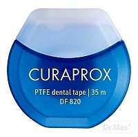 CURAPROX DF 820 PTFE teflónová dentálna páska, 35 m, Gleit, 1x1 ks