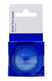 Curaprox DF 834 zubná niť Floss medium mätova 50 m