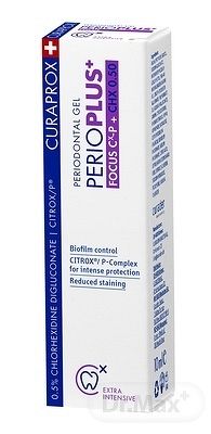 CURAPROX Perio Plus Focus CHX 0,50 % 1×10 ml, zubný gél
