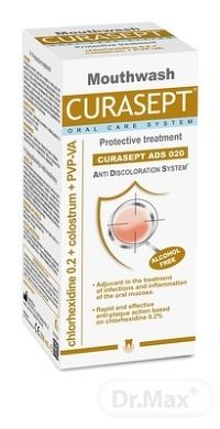 CURASEPT ADS Ústna voda PROTECTIVE 1×200 ml, ústna voda