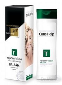 CutisHelp Konopný telový balzam 1×200 ml, upokojuje a hydratuje pokožku