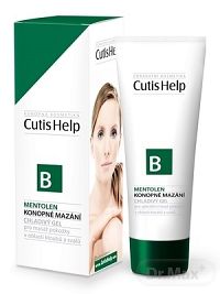 CutisHelp Mentolen konopné mazanie pri bolestiach 200 ml