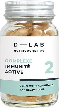 D-LAB Complexe Immunité Active - Complex pre aktívnu imunitu 56 kapsúl