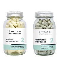 D-LAB Nutrition Capillaire - Komplex pre výživu vlasov (3 mesiace) 252 kapsúl