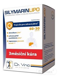 DA VINCI Silymarin LIPO 60+30 tbl 1×60+30 tbl, výživový doplnok
