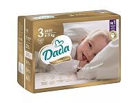 DADA Jednorázové plienky Extra Care Midi veľ. 3 (4-9kg), 40 ks 1×40 ks, 12 h výdrž