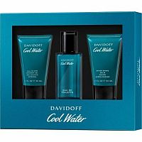 Davidoff Cool Water Man Edt 40ml+Shg+Balzam 50ml