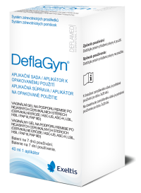 DeflaGyn aplikačná súprava vaginálny gél 40 ml + 1 aplikátor 1×40 ml