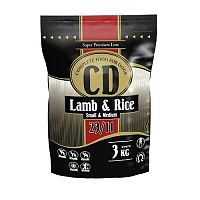 DELIKAN CD Adult Small and Medium 23/11 Lamb and Rice 3kg Kompletné superprémiové krmivo s jahňacím mäsom a ryžou pre psy stredných a malých plemien