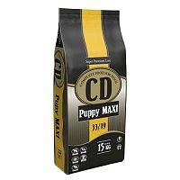 DELIKAN CD Puppy Maxi 33/19 15kg Kompletné superprémiové krmivo s hydinovým mäsom pre šteňatá veľkých plemien
