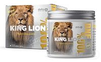 DELTA KING LION Flex Collagen 8 000 mg rozpustný prášok na prípravu nápoja, príchuť zelené jablko 1x240 g