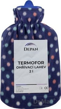 DEPAN Termofor ohrievacia fľaša s pleteným obalom 1x1 ks