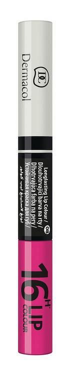 DERMACOL 16H Lip Colour č.8 farba na pery a lesk 2v1