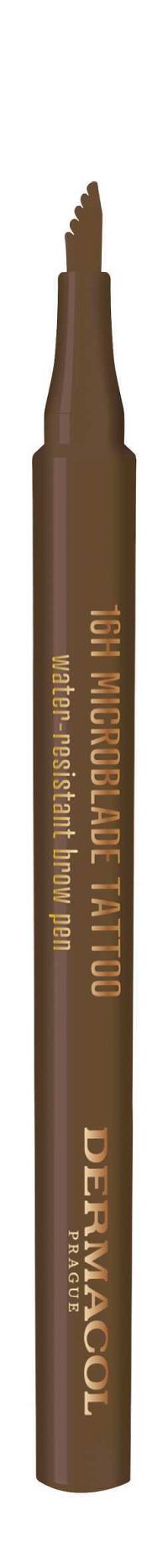 Dermacol 16H Microblade Tattoo eyebrow pen č.01 1 ml