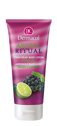 Dermacol Aroma Ritual Antistresové telové mlieko Hrozny s limetkou 200 ml