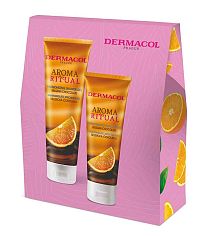 Dermacol Aroma Ritual Belgian Chocolate sprchový gel 250 ml + krém na ruce 100 ml darčeková sada