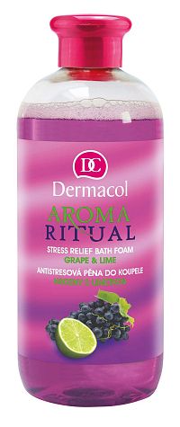 Dermacol Aroma Ritual pena do kúpeľa Hrozno s limetkou 500 ml