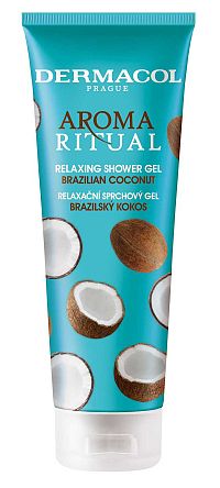 Dermacol Aroma Ritual relaxačný sprchovací gél Brazílsky kokos 250 ml