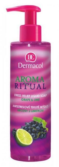 DERMACOL AROMA RITUAL Tekuté mydlo Hrozno-limetka 1x250 ml