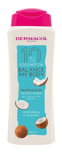 Dermacol Coconut oil revitalizačné telové mlieko 400 ml
