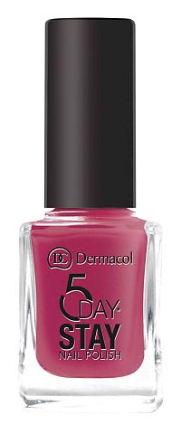 Dermacol Dlhotrvajúcí lak na nechty 5 Days Stay č.38 Cherry Blossom 1×11 ml, lak na nechty