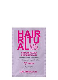 Dermacol HAIR RITUAL Maska pre studené blond odtiene 1×15 ml
