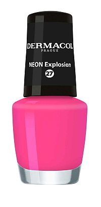 Dermacol Lak na nechty Neon Explosion č.27 1×5 ml, lak na nechty