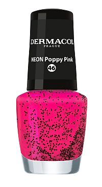 Dermacol Lak na nechty Neon Poppy Pink č.46