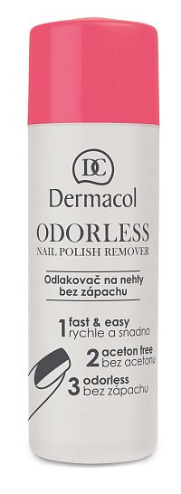 Dermacol Odourless nail polish remover 120 ml