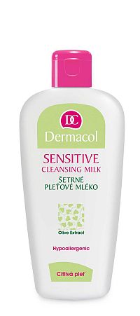 Dermacol Sensitive šetrné pleťové mlieko pre citlivú pleť 200 ml
