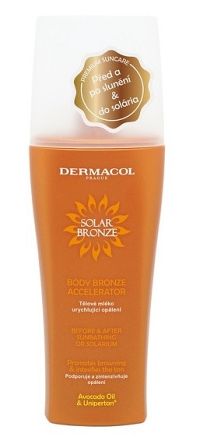 DERMACOL SOLAR BRONZE Telové mlieko 200 ml - urýchlenie opálenia