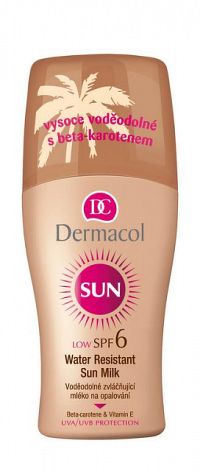 Dermacol Sun mlieko na opaľovanie rozprašovač SPF6 200 ml