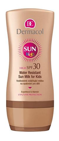 DERMACOL SUN Mlieko na opaľovanie SPF 30 pro děti flip-top 1x200 ml