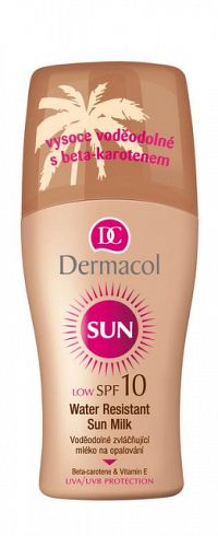 Dermacol Sun Water Resistant Sun Milk spray SPF10 200 ml