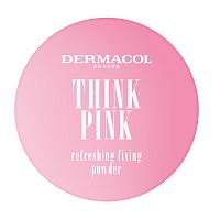 Dermacol Think Pink osviežujúci fixačný púder