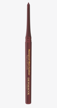 Dermacol Waterproof Micro Eyeliner automatická ceruzka na oči hnedá č.02 1×0,08 g, automatická ceruzka na oči