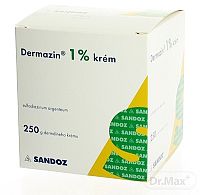 DERMAZIN 1 % krém crm der (nádoba plast.) 1x250 g