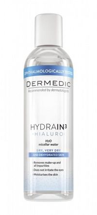 DERMEDIC HYDRAIN3 HIALURO H2O micelárna voda 1x200 ml