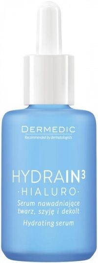 DERMEDIC HYDRAIN3 HIALURO SÉRUM hydratačné na tvár, krk a dekolt 1x30 ml