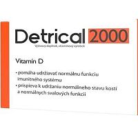Detrical 2000 Vitamín D 20 tabliet, 2000 IU