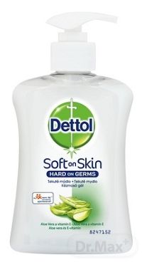 Dettol Moisturise Aloe vera tekuté mydlo dávkovač 250 ml
