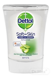 Dettol náplň do bezdotykového dávkovača mydla Aloe Vera a Vitamín E 1x250 ml