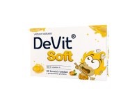 DeVit Soft 60 žuvacích toboliek pomaranč