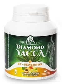 DIAMOND YACCA + B17 + resveratrol 1×90 cps, výživový doplnok