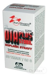 DiaPlus Stabil forte 1×50 tbl, výživový doplnok