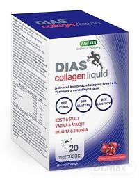 DIAS collagen liquid 1x20 ks, gél vo vrecúškach