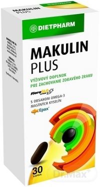 DIETPHARM MAKULIN PLUS 30 1×30 cps, výživový doplnok